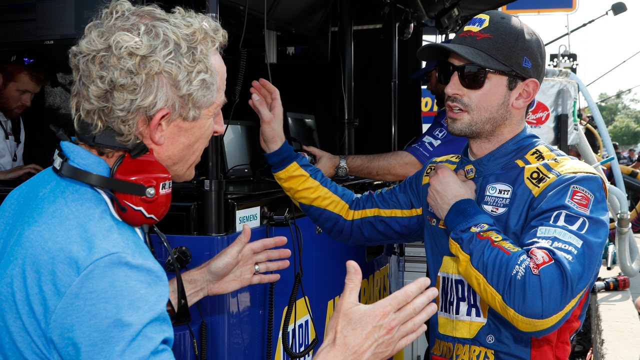 Alexander Rossi wins pole at 1st of 2 Detroit IndyCar races